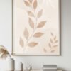 “Downloadable watercolor botanical print for modern home decor”