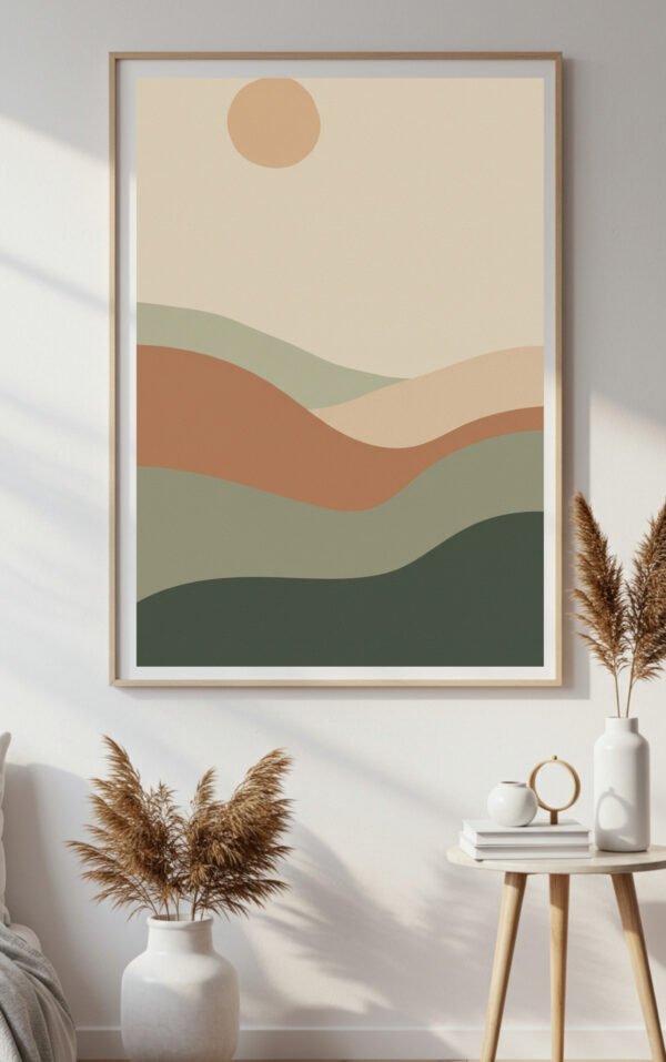 Minimalist Abstract Landscape Wall Art