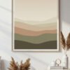 Neutral Japandi Landscape Wall Art