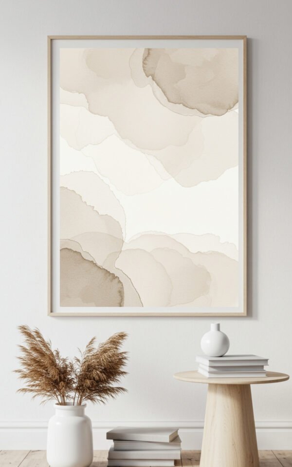 Boho-Inspired-Neutral-Watercolor-Wash-Wall-Art