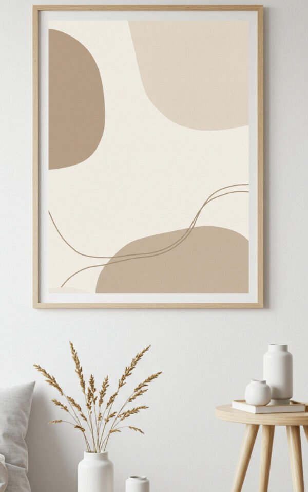Japandi Minimalist Wall Art