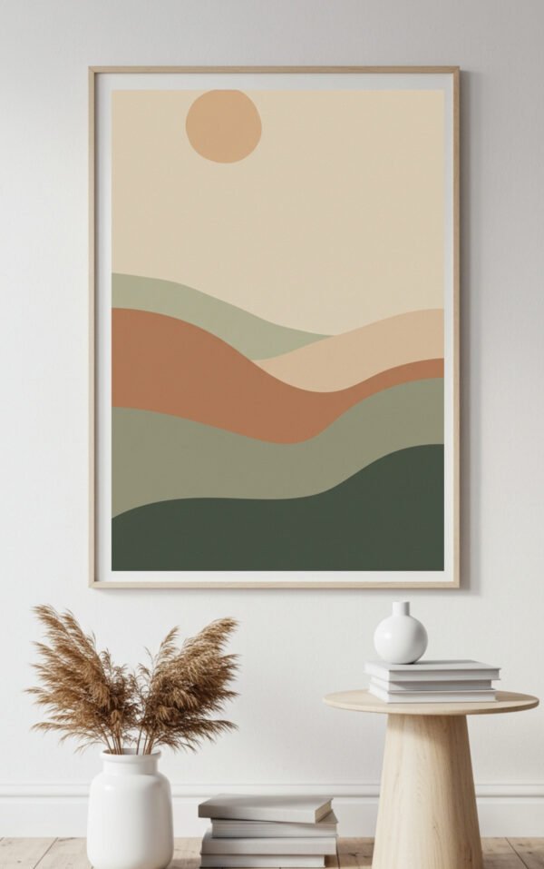 Minimalist Abstract Landscape Wall Art