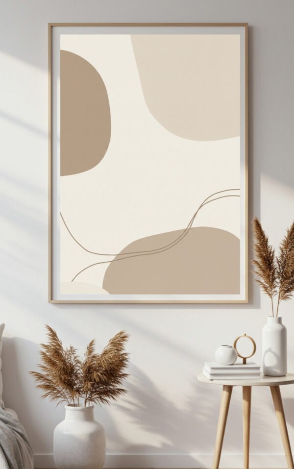 Japandi Minimalist Wall Art