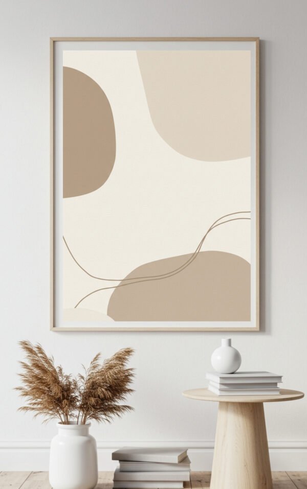 Japandi Minimalist Wall Art