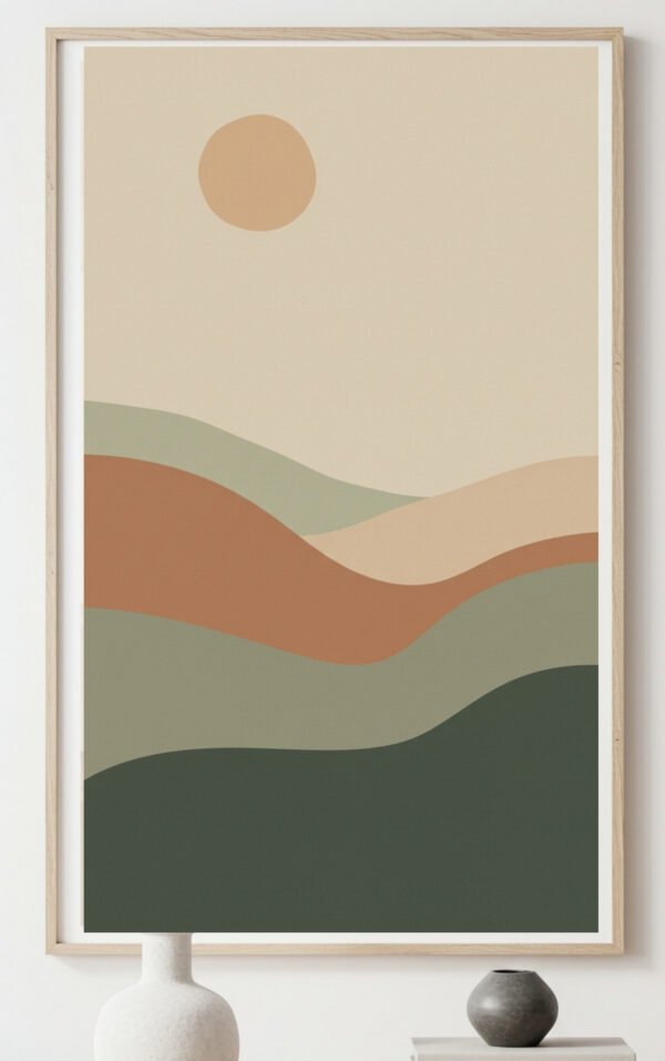 Minimalist Abstract Landscape Wall Art