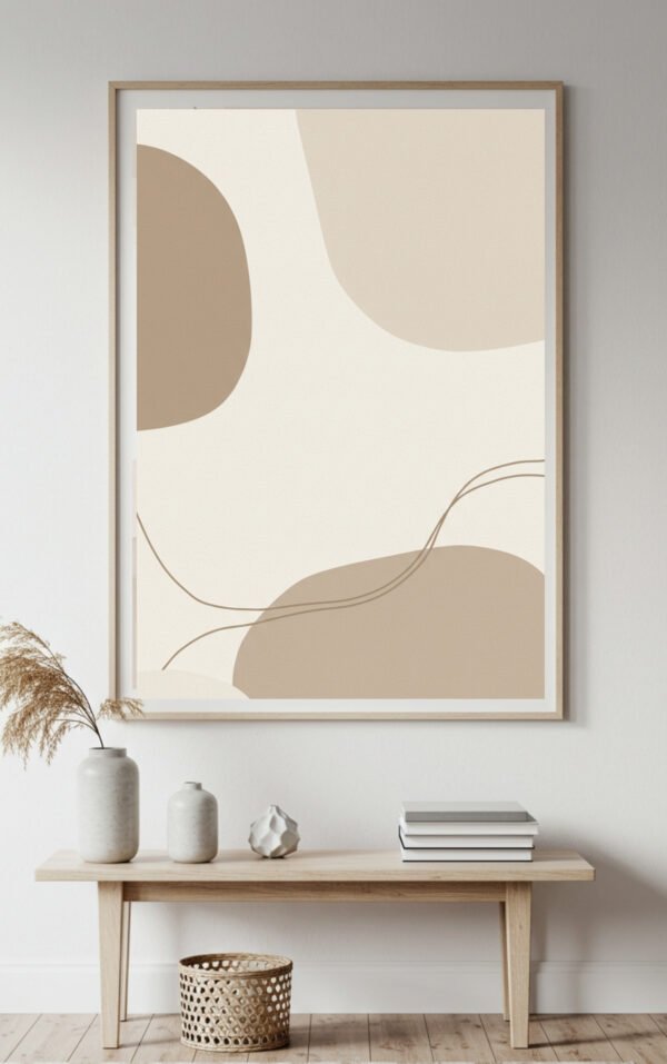 Japandi Minimalist Wall Art