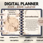 Digital Anxiety Journal & Planner