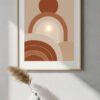 Warm Earthy Abstract Wall Decor
