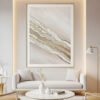 Luxury Champagne Taupe Wall Art