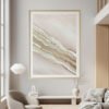 Luxury Champagne Taupe Wall Art