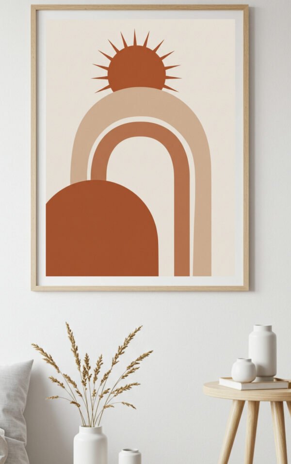 Minimalist Modern Bohemian Wall Art