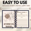 Guided Positive Affirmations Journal Template for Self-Love, Confidence & Manifestation"
