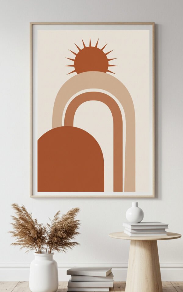 Minimalist Modern Bohemian Wall Art