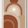 Warm Earthy Abstract Wall Decor