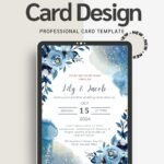 Destination Wedding Invitation | Canva Editable Template | Travel Themed Invite