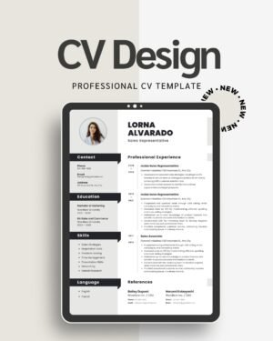 Modern Graduate Resume Template – Start Strong in Job Market