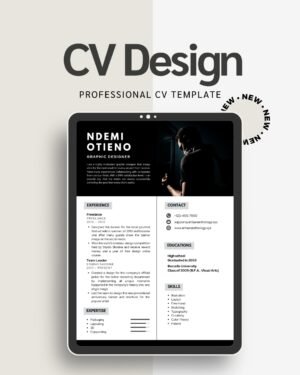 Canva Resume Template – Professional, Customizable & Printable