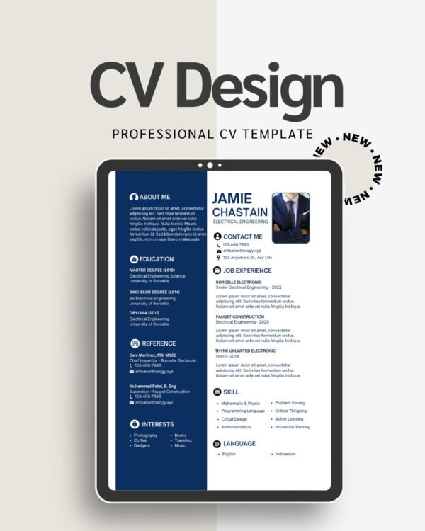 Executive CV Template – Elite Professional Resume for Leaders