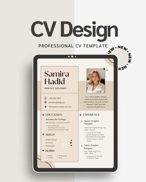 Canva Resume Template – Professional Design for Job Seekers