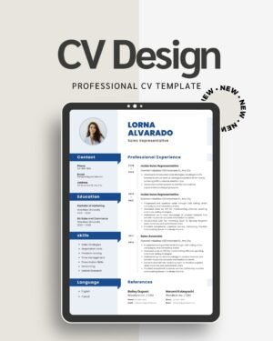 Professional Resume Template – Download & Edit Easily