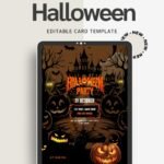 Eco-Friendly Halloween Printable Card | Instant Digital Download