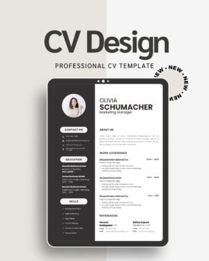 ATS-Friendly Resume Template – Instant Download & Easy to Edit