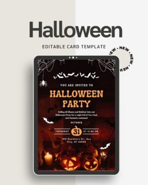 Halloween Digital Card | Send Online Greeting to Friends & Coworkers