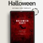 Halloween Card for Social Media | Digital Greeting for Instagram & Email