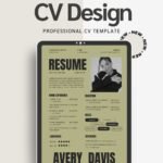 Clean Minimalist CV Template