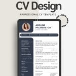 Elegant Professional CV Template – Clean Modern Resume Design