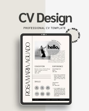 Job-Winning CV Template – Customizable & Interview Ready