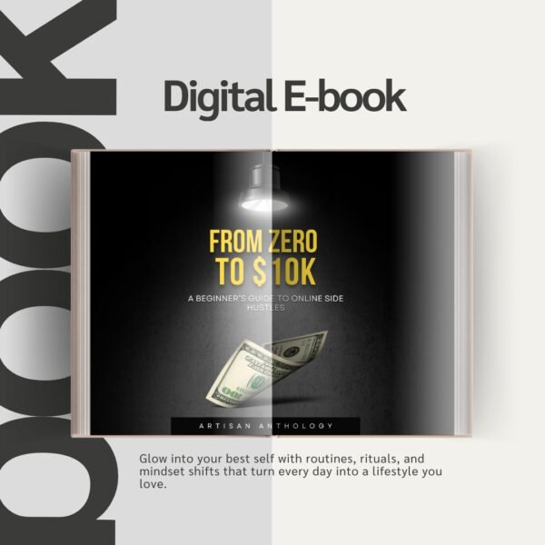 From Zero to $10K – Beginner’s Guide to Online Side Hustles & Digital Income Streams