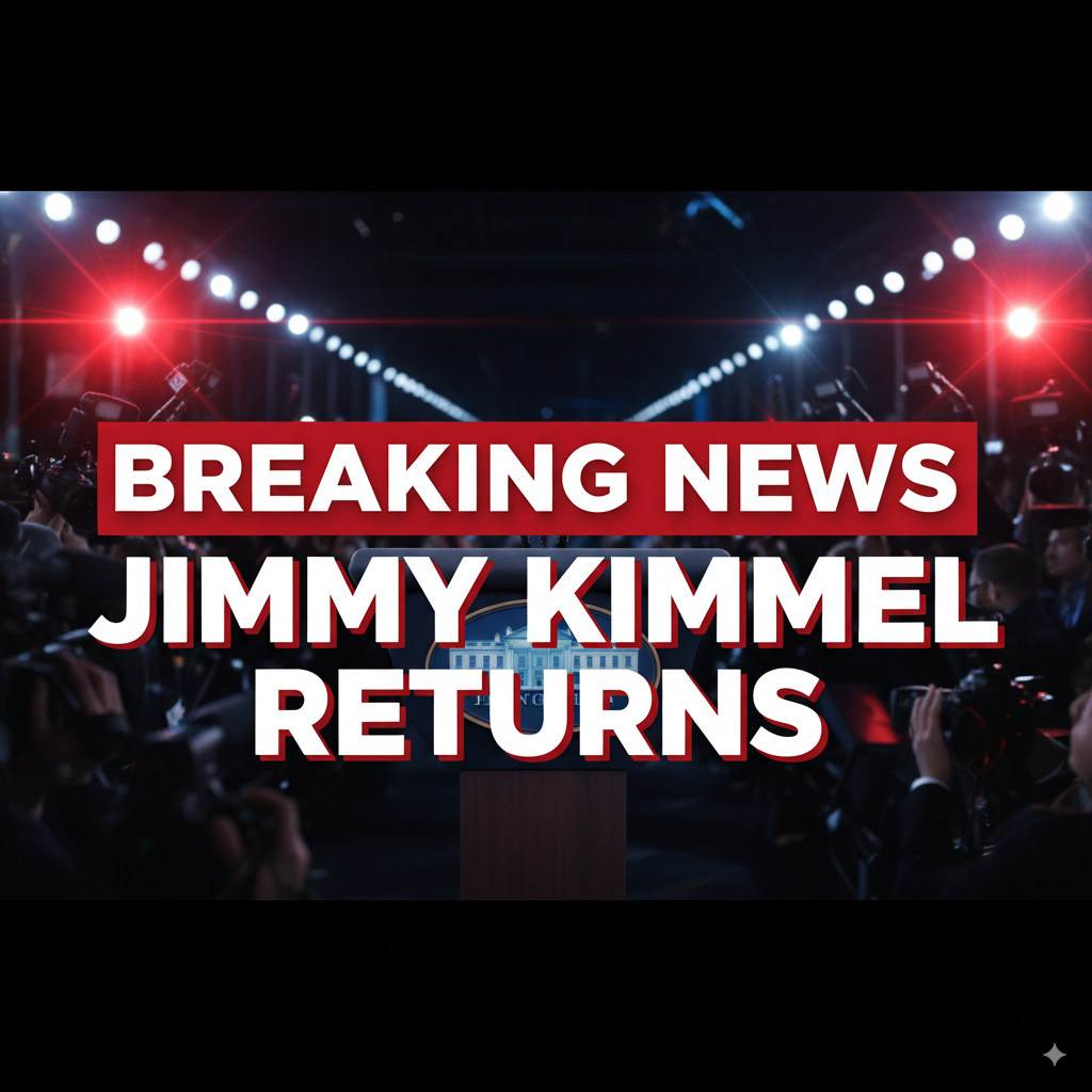 Jimmy Kimmel return date and time on ABC at 1135 PM late-night slot by artisan anthology
