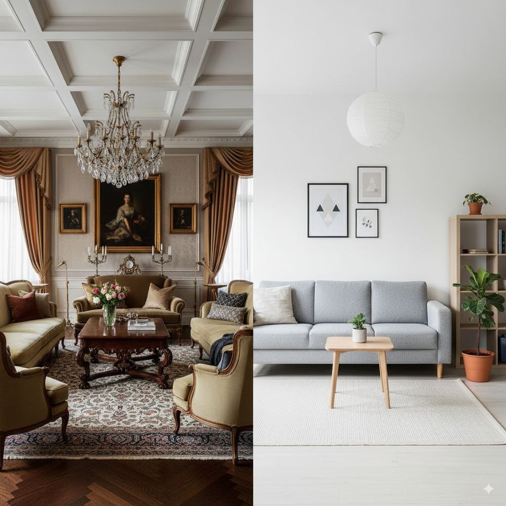 luxury designer home decor, cheap home decor, affordable vs luxury interior design, home decor comparison by artisan anthology