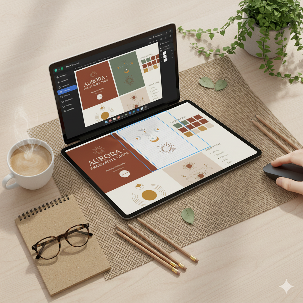 “Designing ebook layout in Canva” by artisan anthology