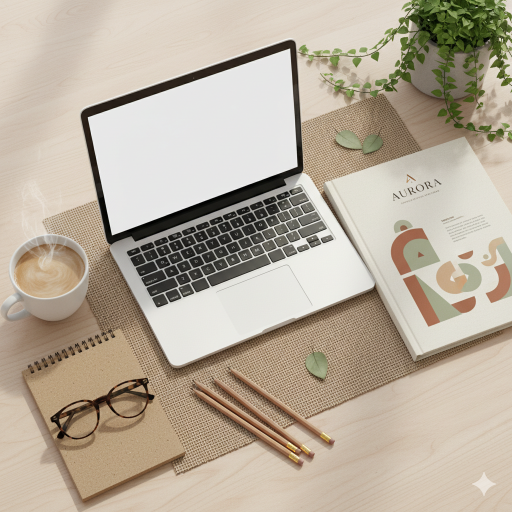 “Editable Canva brand book template for entrepreneurs” by artisan anthology