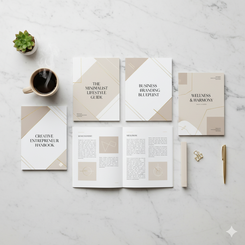 “Elegant e-book design templates for digital entrepreneurs 2025” by artisan anthology