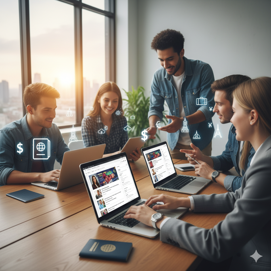 “How to write a global CV for visa-friendly jobs and remote work.”