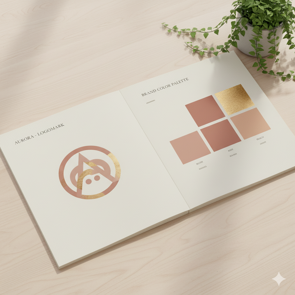 “Feminine brand book template for influencers and coaches” by artisan anthology