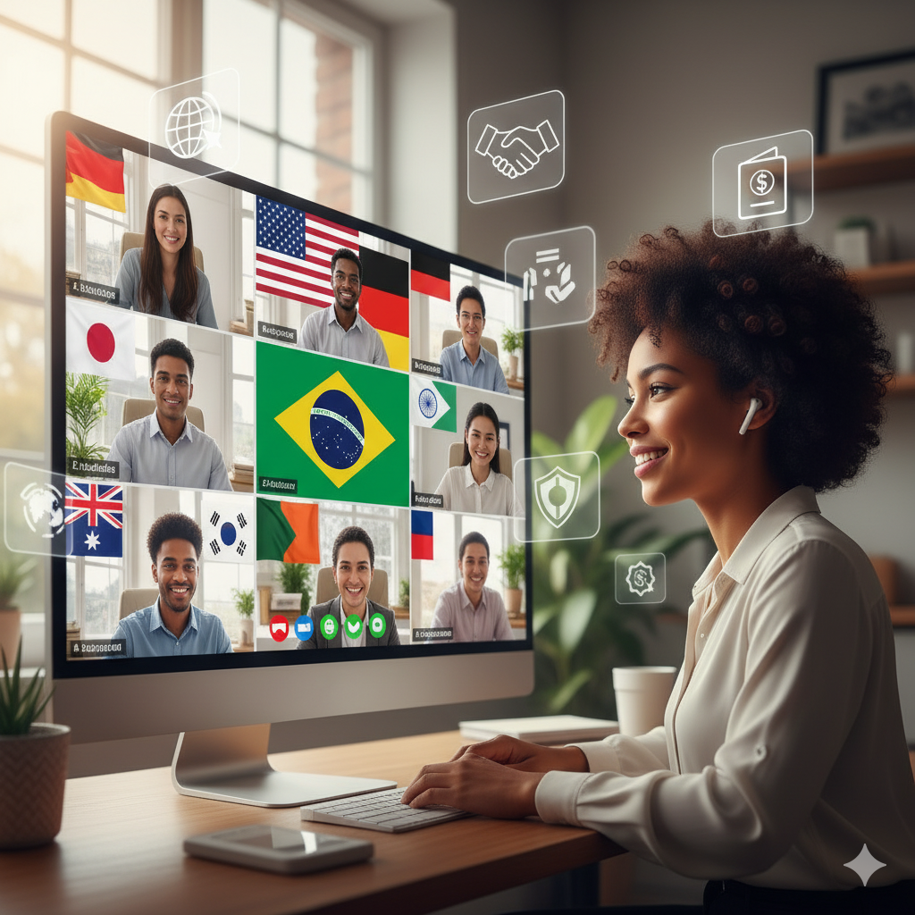 “Top companies hiring remote workers internationally — global collaboration 2025.” by artisan anthology