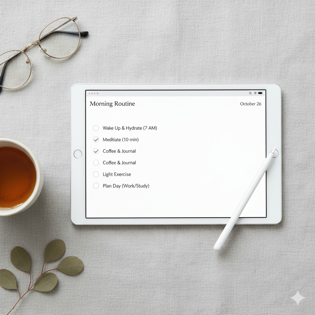 “How to plan your day digitally using a daily planner template”by artisan anthology