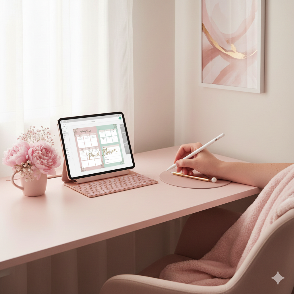 “Hyperlinked digital planner test on iPad GoodNotes app” by artisan anthology