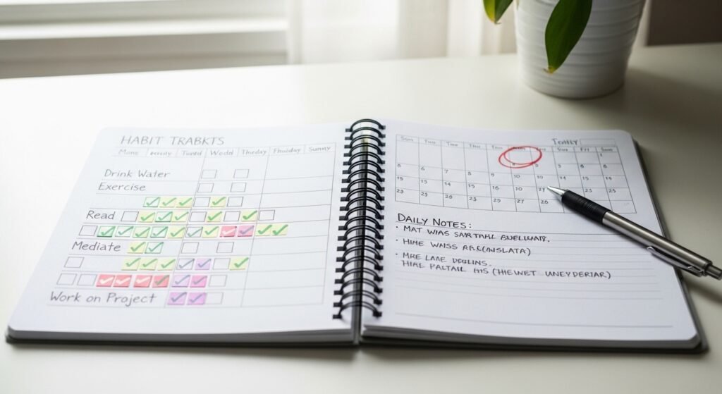 30 day habit tracker for life reset by artisan anthology.