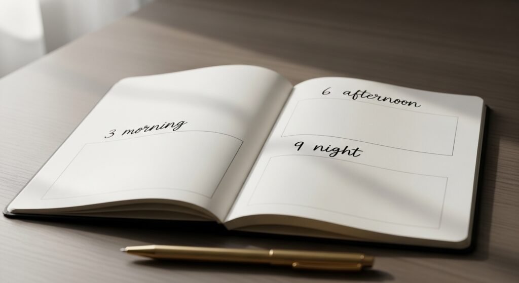 369 manifestation method journal layout example by artisan anthology.