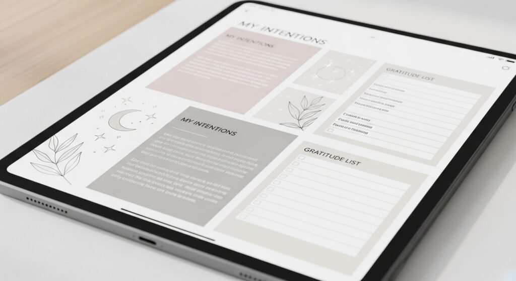 Best manifestation journal for beginners digital layout by artisan anthology.