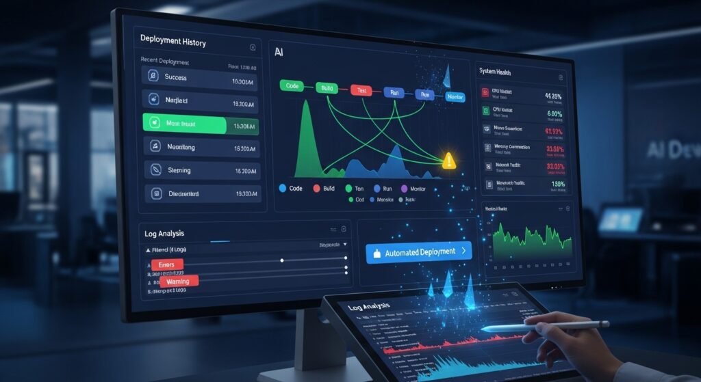 ai devops automation platform interface by artisan anthology.