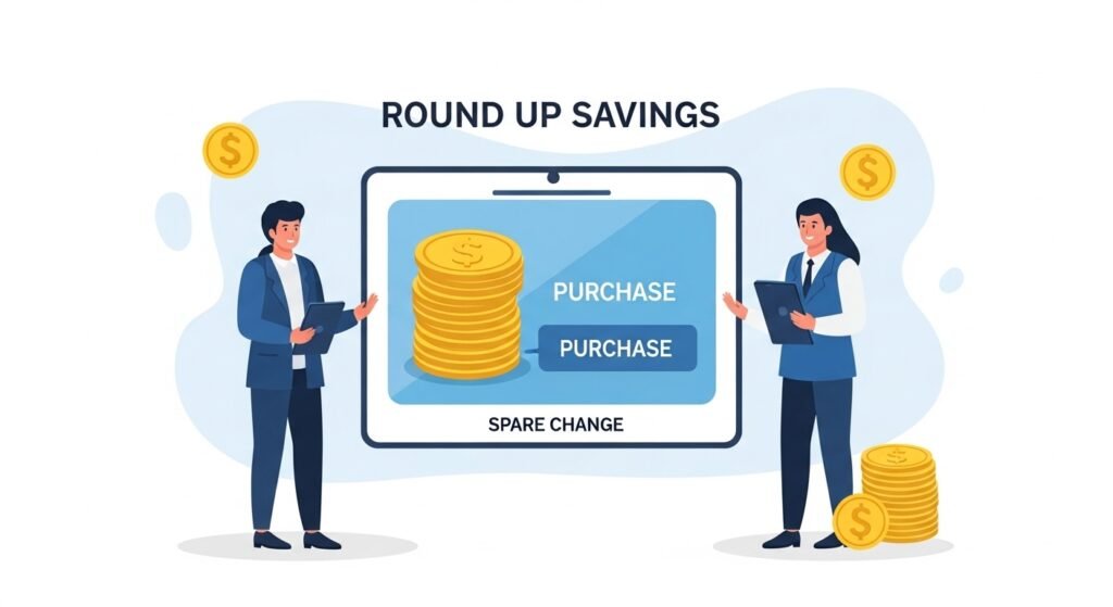 ai round up automated savings example by artisan anthology.