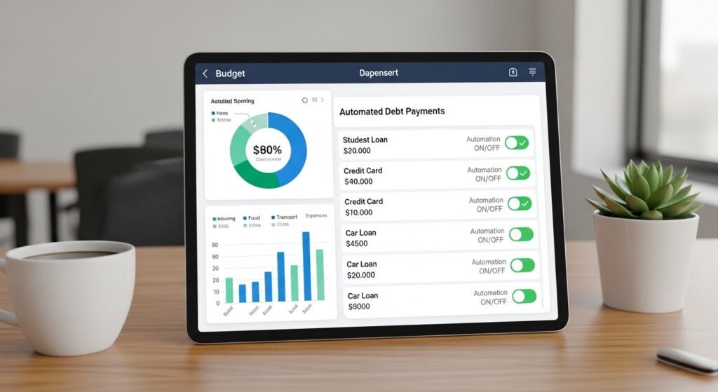 automated debt payments using fintech app by artisan anthology.