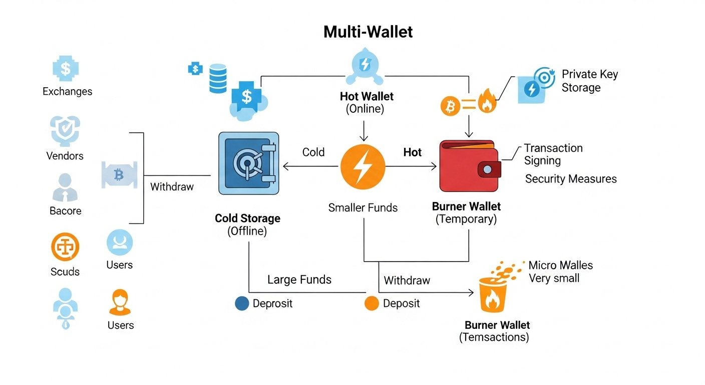 crypto wallet security layered setup by artisan anthology.