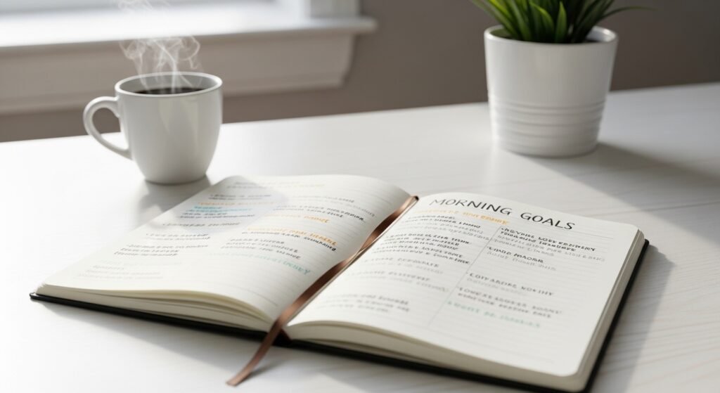 daily manifestation routine journaling morning by artisan anthology.